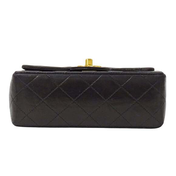 Chanel Mini Matelasse Women's Shoulder Bag in Black Lambskin with Gold Hardwa... - Picture 3 of 15